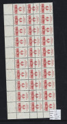 AUSTRALIA: General & Miscellaneous: 1913-1980s mostly MUH collection on Hagners including Engraved 6d Kooka (mint, private perfin), Victoria Centenary P.10 (partial offset on 1/-) & P.11&frac12; sets, Macarthur, Anzac, Jubilee, SA Centenary sets, NSW Anniv set a - 4