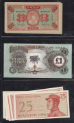 BANKNOTES - World: 1920s-1960s banknote collection predominantly circulated German notgeld and inflation era notes to 1 Billion Marks, other from United Kingdom with QEII 10/- (3), Indonesia, Japan, Mozambique, New Zealand & Vietnam, etc; some duplication - 3
