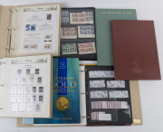 AUSTRALIA: General & Miscellaneous: 1918-2000 array with sparsely filled Seven Seas pre-decimal hingeless album mostly mint including Roos 3rd Wmk 6d Die II Milky Greyish-Blue with part Harrison two-line imprint (tone spot), few GV Heads to 5d on 4&frac12;d & 2/