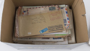 WORLD - General & Miscellaneous Lots: WORLD COVERS: mostly 1950-80s era mix of philatelic and commercial covers including from South Africa (incl. Homelands) with registered, express and official mail; other representations noted from Canada, Czechoslovak - 2