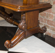 An antique cedar telescopic dumbwaiter, circa 1860s, Sydney origin, 115cm high (when fully extended), 122cm wide, 54cm deep. - 6