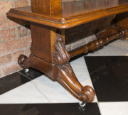 An antique cedar telescopic dumbwaiter, circa 1860s, Sydney origin, 115cm high (when fully extended), 122cm wide, 54cm deep. - 10