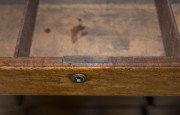 An impressive Colonial solicitors chest comprising of ten single drawers and three double depth drawers with compartments and carved corbels, Australian cedar with Baltic pine secondaries, Melbourne origin, circa 1870, 187cm high, 88cm wide, 82cm deep - 8