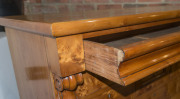 An impressive huon pine chest of 8 drawers with full length carved corbels, Melbourne, Victorian origin, circa 1885, ​144cm high, 121cm wide, 59cm deep - 4