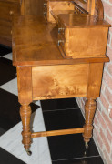 A fine Colonial huon pine dressing table, Melbourne, Victorian origin, circa 1885, 182cm high, 122cm wide, 60cm deep - 4