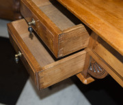 A fine Colonial huon pine dressing table, Melbourne, Victorian origin, circa 1885, 182cm high, 122cm wide, 60cm deep - 15