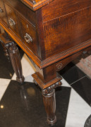 An antique Australian lectern desk, carved and turned blackwood, Melbourne, Victoria origin, 19th century, 122cm high, 65cm wide, 68cm deep - 6