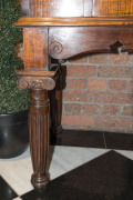 An antique Australian lectern desk, carved and turned blackwood, Melbourne, Victoria origin, 19th century, 122cm high, 65cm wide, 68cm deep - 7