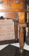 An antique Australian lectern desk, carved and turned blackwood, Melbourne, Victoria origin, 19th century, 122cm high, 65cm wide, 68cm deep - 8