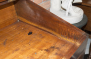 An antique Australian lectern desk, carved and turned blackwood, Melbourne, Victoria origin, 19th century, 122cm high, 65cm wide, 68cm deep - 13