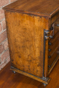 A fine Australian antique apprentice chest of nine drawers with full turned columns and feet, kauri pine, circa 1870, 46cm high, 37cm wide, 26cm deep - 9