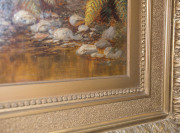 CHARLES ROLANDO (1844 - 1893), Upper Yarra, oil on canvas, signed and dated 1885 lower left, 60 x 101cm (91 x 131cm framed). Provenance: Leonard Joel, Australian Paintings, Melbourne, 07/07/1982, Lot No. 149. - 6