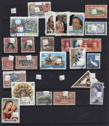 REST OF THE WORLD - General & Miscellaneous Lots: BRITISH COMMONWEALTH: 'A' to 'G' ex-dealer's 1860s-1980s used stock of single stamps (no sets) on Hagners in display book, best is probably Canada (& Newfoundland) with Large or Small Queens to 15c, also B - 4