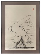 BRETT WHITELEY (1939 - 92) Towards Sculpture 2, 1977 Lithograph, edition: Artist's Proof 1/5, signed lower right, numbered lower left AP 2 1/5, stamped upper right with artist's monogram, 91 x 63.5 cm (sheet). While the suite of eight lithographs was cre - 2