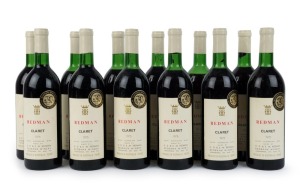 1975 Redman Claret Coonawarra, South Australia, (12 bottles). 