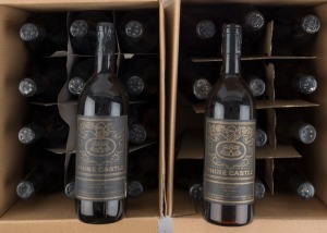 1971 Rhine Castle Claret (Cabernet Sauvignon) Bin 290, (16 bottles) and, 1971 Rhine Castle Claret (Hermitage) Bin 289, (8 bottles), South Australia. Total: 24 bottles.