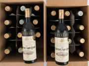 1974 Taylor’s Chateau Clare Cabernet Sauvignon, Clare Valley, South Australia, (24 bottles).