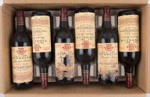 1991 Tyrrell’s Dry Red Vat 5, Hunter Valley, New South Wales, (12 bottles).