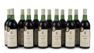 1972 Redman Claret, Coonawarra, South Australia, (12 bottles).