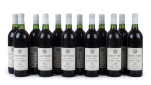 1983 Lake’s Folly Cabernet Sauvignon, Hunter Valley, New South Wales, (12 bottles).
