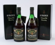 ANGOVE'S St. Agnes Very Old 7 Star Brandy, NV, 700ml, (2 bottles in original boxes).
