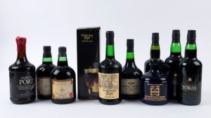 BAILEYS OF GLENROWAN Founder Liqueur Muscat, Glenrowan NV, 750ml (2 bottles); Seppeltsfield Show Tawny Port D.P.90, 750ml (1 bottle); Galway Pipe Yalumba Port 750ml (1 bottle); All Saints Classic Release Tokay 750ml (2 bottles); All Saints Classic Release Muscat 750ml (1 bottle); Samuel Port Series 8, 750ml (1 bottle) and St.Anne 10 y.o. Tawny Port (1 bottle). 1970s-90s bottlings. Total: 9 bottles).