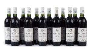 1984 Lake's Folly Cabernet Sauvignon, (11 bottles) and 1992 Cabernet (1 bottle), Hunter Valley, New South Wales, (Total: 12 bottles).