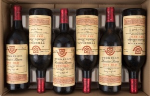 1974 Tyrrell's Dry Red Vat 12, Hunter Valley, New South Wales, (6 bottles).