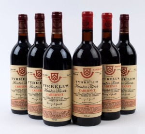 1985 Tyrrell's Cabernet Vat 70 (4 bottles) and 1978 Tyrrell's Cabernet Carbonic Masceration (2 bottles), Hunter Valley, New South Wales, (Total: 6 bottles).