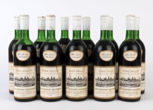 1975 BROWN BOTHERS John Brown King Valley Cabernet Sauvignon, King Valley, Victoria, (11 bottles).
