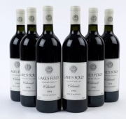 1994 Lake’s Folly Cabernets, Hunter Valley, New South Wales, (6 bottles).