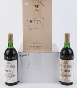 1976 Taylors Chateau Clare Hermitage (Shiraz), Clare Valley, South Australia, (12 bottles).