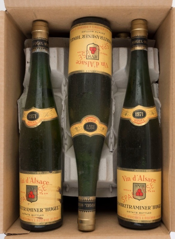 1971 Hugel Spätlese Gewürztraminer, Alsace, FRANCE, (24 bottles).