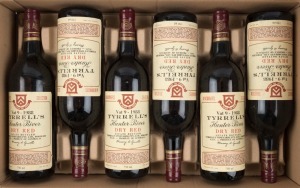 1988 Tyrrell's Dry Red Vat 9, Hunter Valley, New South Wales, (6 bottles).