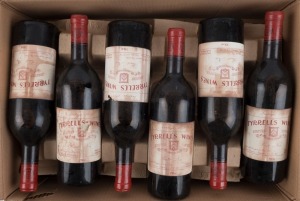 1978 Tyrrell's Pinot Noir, Hunter Valley, New South Wales, (12 bottles).