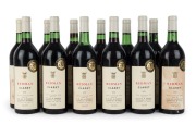 1971 Redman Claret, Coonawarra, South Australia, (12 bottles).