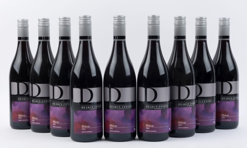 2008 Deakin Estate Shiraz, Murray-Darling, Victoria, (9 bottles).