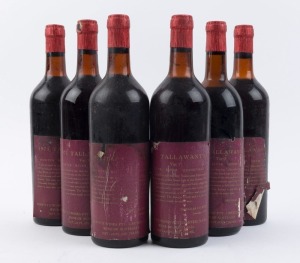 1971 Elliott's Tallawanta Hunter River Hermitage Vat 7, New South Wales, (6 bottles).