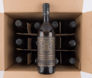 1971 Rhine Castle Claret (Hermitage) Bin 289, South Australia, (12 bottles).