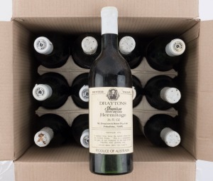 1974 Drayton’s Hermitage Ivanhoe, Hunter Valley, New South Wales, (12 bottles).