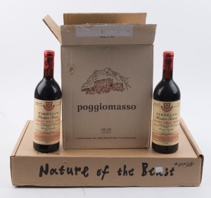 A 1977 Tyrrell's selection comprising of Vat 6 Dry Red (1 bottle), Pinot Hermitage D2404 (3 bottles), Vat 12A Cabernet Shiraz (2 bottles), Vat 70 Cabernet (1 bottle), and Vat 94 Cabernet Shiraz Malbec (5 bottles), Hunter Valley, New South Wales. (Total: 12 bottles).