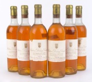 1970 Château Doïsy Daëne Haut-Barsac Sauternes, FRANCE, (6 bottles)