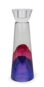 Murano glass candlestick, 21.5cm high