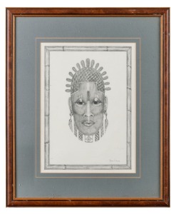 Three assorted framed pictures and prints, 20th century, ​the largest 62 x 47cm overall