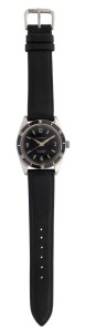 CARAVELLE vintage diver's wristwatch with black dial