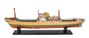 VELARDE scratch built model ship, 20th century, ​111cm long