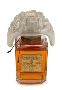 "Complice De Francois Coty Paris" point of sale advertising oversized display perfume bottle, 24cm high