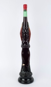 An Italian novelty figural wine bottle, circa 1970, ​80cm high