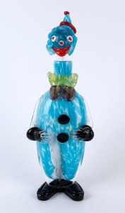 A Murano glass clown decanter, ​​​​​​​40cm high