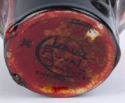 ROYAL DOULTON "Chang" vase by Charles Noke and Harry Nixon, stamped "Royal Doulton Chang, England, Noke, H.N.", ​​​​​​​10.5cm high, 12cm diameter - 2